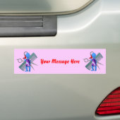 Hair Stylist Bumpersticker (Op auto)