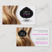 Hair Stylist Business Card Visitekaartje (Voorkant / Achterkant)