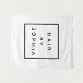 HAIR stylist business promotion luxe Wandkleed (Voorkant (horizontaal))