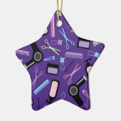 Hair Stylist Cadeauidee Keramisch Ornament (Links)