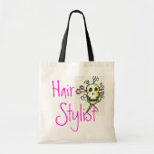 Hair Stylist Canvas tas (Voorkant)