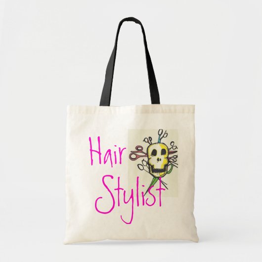 Hair Stylist Canvas tas (Voorkant)