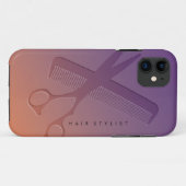 Hair Stylist Case-Mate iPhone Case (Achterkant (horizontaal))