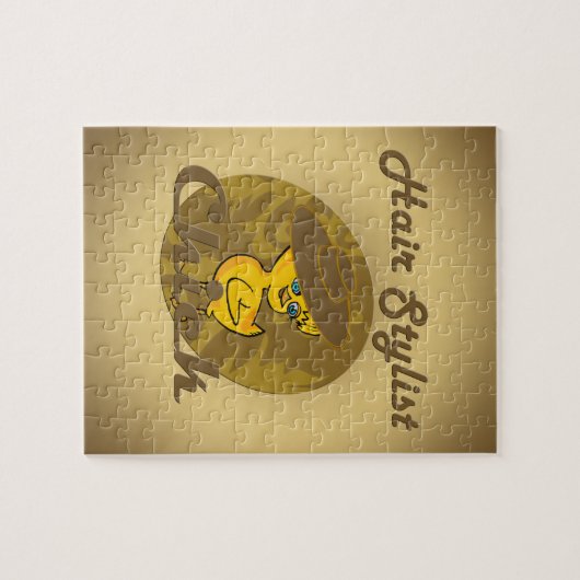 Hair Stylist Chick #6 Legpuzzel (Horizontaal)