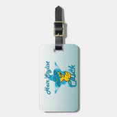 Hair Stylist Chick #7 Bagagelabel (Voorkant verticaal)