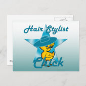 Hair Stylist Chick #7 Briefkaart (Voorkant / Achterkant)