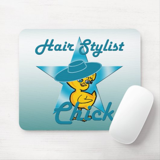 Hair Stylist Chick #7 Muismat (Met muis)