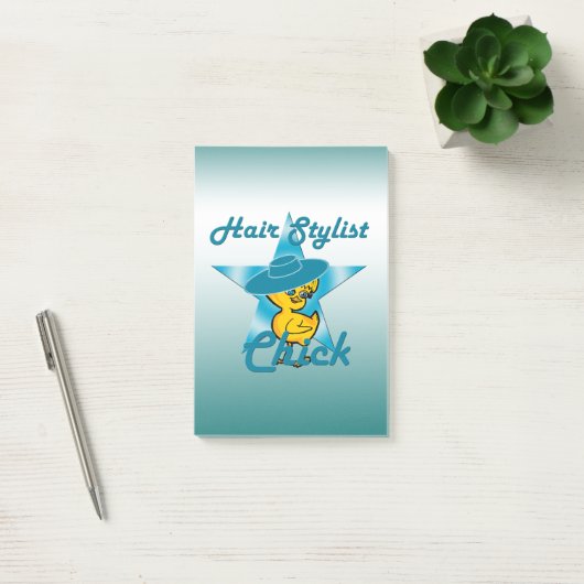 Hair Stylist Chick #7 Post-it® Notes (Kantoor)