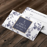 Hair Stylist  Chinoiserie Blue Floral Salon Afsprakenkaartje<br><div class="desc">Hair Stylist  Chinoiserie Blue Floral Salon Appointment Herinneringen Kaarten.</div>