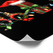 Hair Stylist Christmas Hairdresser Licensed Hairas Poster (Hoek)