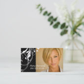 Hair Stylist Custom Card - Jamie Eason Afsprakenkaartje (Staand voorkant)