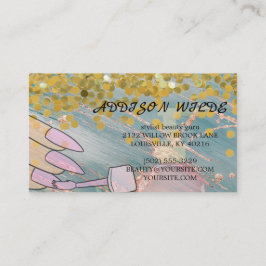  Hair Stylist Cute Scissor Minimalist  Visitekaartje