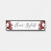 Hair Stylist Deurbordje (Voorkant)