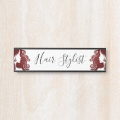 Hair Stylist Deurbordje (Voorkant)