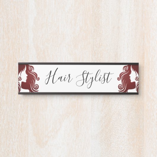 Hair Stylist Deurbordje (Voorkant)