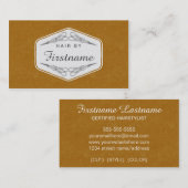 Hair Stylist  Elegance Visitekaartjes (Voorkant / Achterkant)