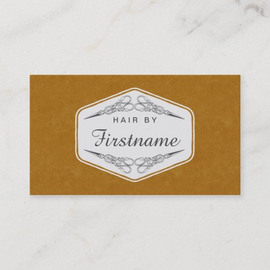 Hair Stylist  Elegance Visitekaartjes (Voorkant)