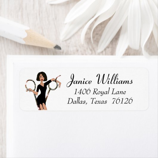 Hair Stylist- en Craty Diva-etiketten Etiket (Insitu)