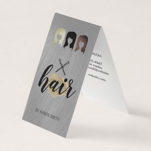 Hair Stylist en Kiss Hair Pins Visitekaartje