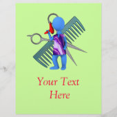 Hair Stylist Flyer (Voorkant)