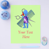 Hair Stylist Flyer (Enkel)