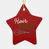 Hair Stylist Gift Ornament (Links)