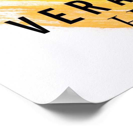 Hair Stylist Gold Scissor & Beauty Salon floral Poster (Hoek)