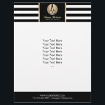 Hair Stylist Gold Scissor Logo Modern Beauty Salon Flyer<br><div class="desc">Hair Stylist Gold Scissor Logo Modern Beauty Salon Brochures.</div>