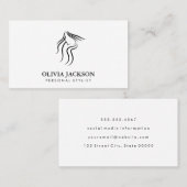 Hair Stylist | Haar en schoonheid Visitekaartje (Voorkant / Achterkant)