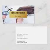 Hair Stylist | Hair Salon Visitekaartje (Voorkant / Achterkant)