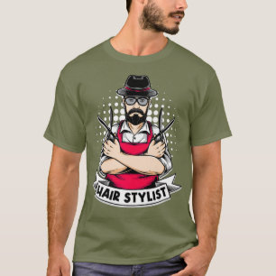 Hair Stylist Hair Stylist Scissers Esthetician T-shirt
