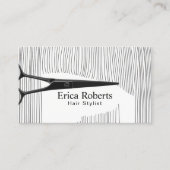 Hair Stylist Hairdresser Haarstylist Professional Visitekaartje (Voorkant)