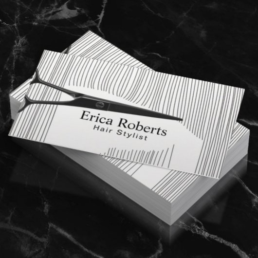 Hair Stylist Hairdresser Haarstylist Professional Visitekaartje