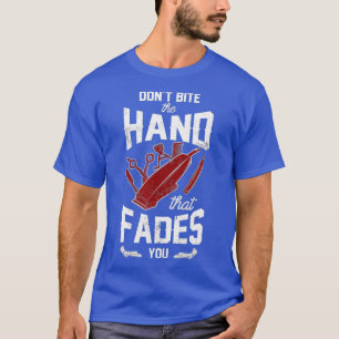 Hair Stylist Hairdresser kan de hand niet wekken d T-shirt