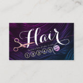 Hair Stylist Hairdresser Roos Gold Scissor Loyalty (Voorkant)