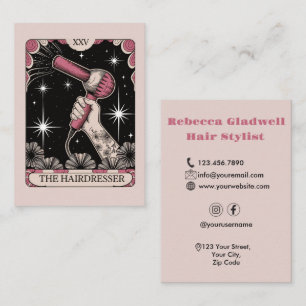 Hair Stylist Hairdresser Visitekaartje