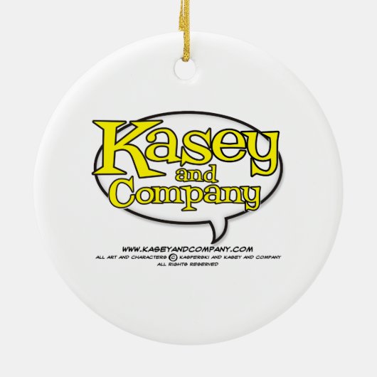 Hair Stylist Keramisch Ornament (Achterkant)