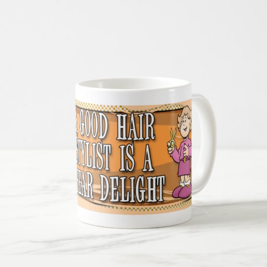 Hair Stylist Koffiemok (Voorkant rechts)