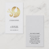 Hair Stylist Logo | Schoonheidscosmetica voor vrou Visitekaartje (Voorkant / Achterkant)