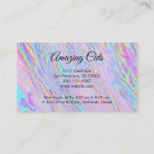 Hair Stylist | Loyalty-programma | Regenboogvloeis Klantenkaartje (Achterkant)