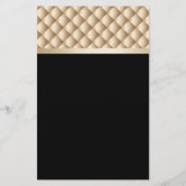 Hair Stylist Luxury Black & Gold Hair Salon Flyer (Achterkant)