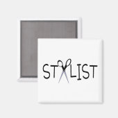 Hair Stylist Magneet (Voorkant / Achterkant)