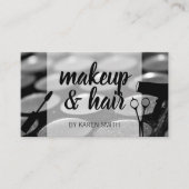 Hair Stylist | Makeup Artist Afsprakenkaartje (Voorkant)