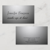 Hair Stylist Makeup Artist Professional Visitekaartje (Voorkant / Achterkant)