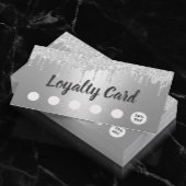 Hair Stylist Makeup Artist Silver maakt verlies Klantenkaartje