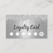 Hair Stylist Makeup Artist Silver maakt verlies Klantenkaartje (Voorkant)