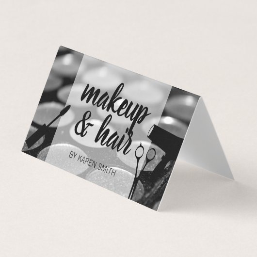 Hair Stylist | Makeup Artist Visitekaartje (Voorkant)