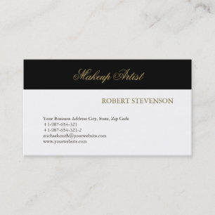 Hair Stylist Makeup Artist Visitekaartje