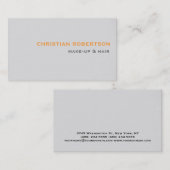 Hair Stylist Makeup Artist Visitekaartje (Voorkant / Achterkant)