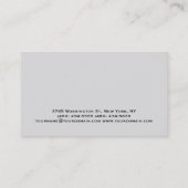 Hair Stylist Makeup Artist Visitekaartje (Achterkant)